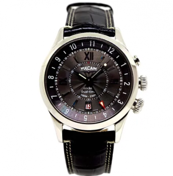 Jam Aviator dengan tampilan dual time